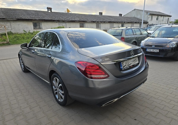 Mercedes-Benz Klasa C cena 82999 przebieg: 228100, rok produkcji 2016 z Tuczno małe 137